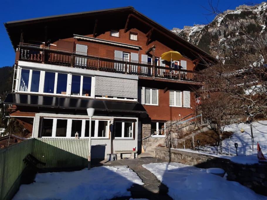 Apartment Chalet Im Sunnigen Usblick Wengen Ngoại thất bức ảnh